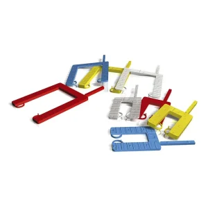 Cale fourchette mixte de 1/2/3/4/5mm – carton de 1000 pces