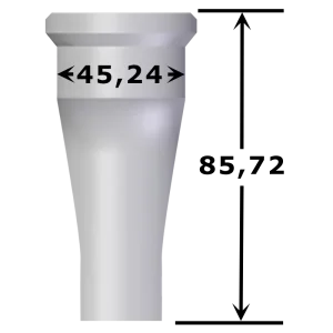 Poinçon rond n°A26359 Ø 40,0 à 46,0 mm
