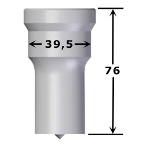 Poinçon rond N°6 Ø 27 à 39,5 mm