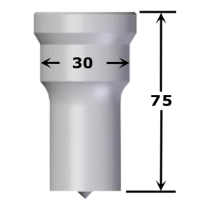 Poinçon rond N°VPM Ø 19,0 à 31,0 mm